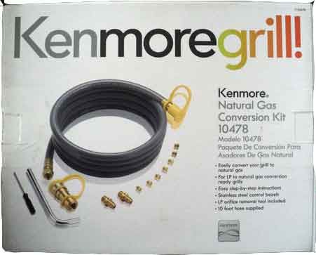 ... Barbecue BBQ Dual Fuel Conversion Kit Propane to Natural gas 10478